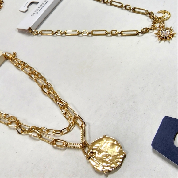 🔥NWT🔥30pc Gold Toned Necklace Bundle - Picture 12 of 15